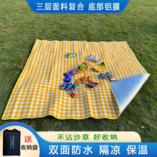野餐垫户外便携露营垫野炊垫草坪垫帐篷垫彩膜防潮垫宿舍防潮床垫