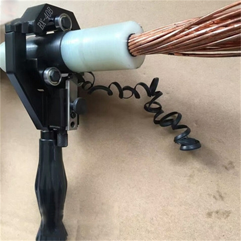 电缆剥皮器bx-40a半导体剥线钳剥线器68电线剥皮剪68电缆剥皮钳