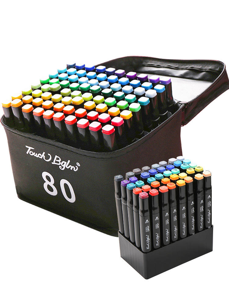 法卡勒第一代第三代马克笔72色48色标准套装36色肤色套装手绘漫画