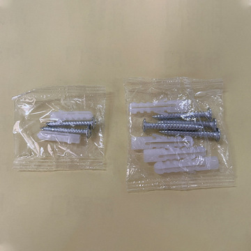 jn卫浴五金产品配套自攻螺丝配件包袋装塑料膨胀胶塞螺丝包套装