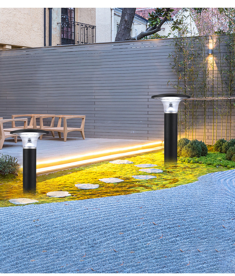 led简约铝材沙漏式草坪灯 户外小区别墅院子景观灯防水庭院灯定制