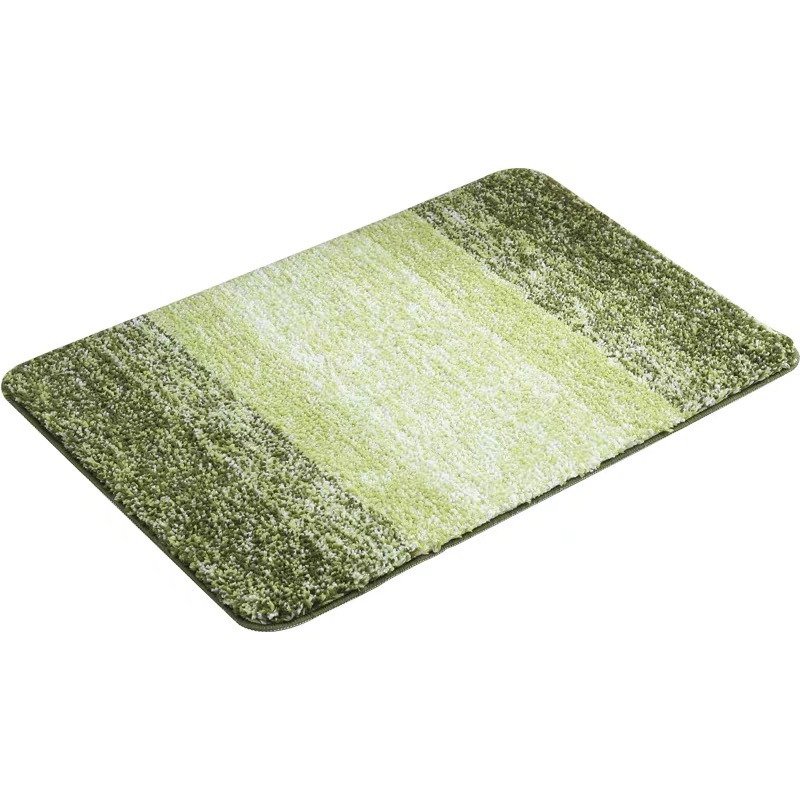 Cross-Border New Arrival Simple Nordic Home Flocking Carpet Floor Mat Entrance Bedroom Bathroom Absorbent Non-Slip Floor Mat