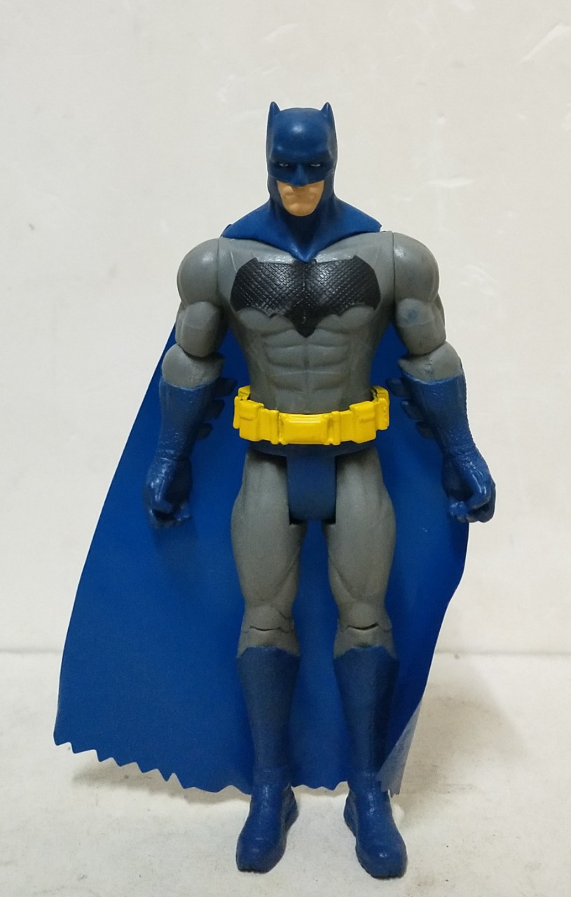 dc漫画英雄 正义联盟 蓝色战甲 蝙蝠侠 batman 可动人偶模型