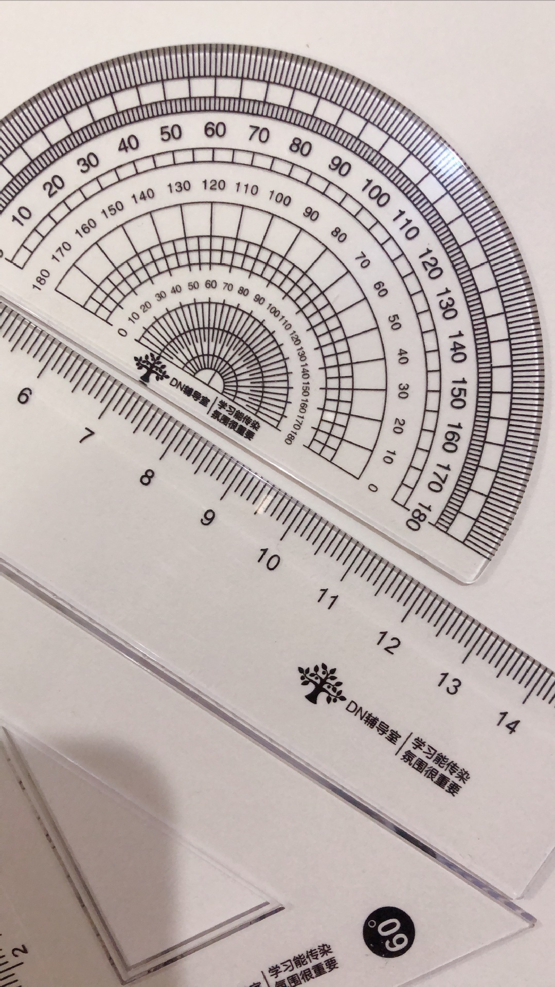 学生文具尺子绘画测量15cm广告尺无logo外贸直尺批发