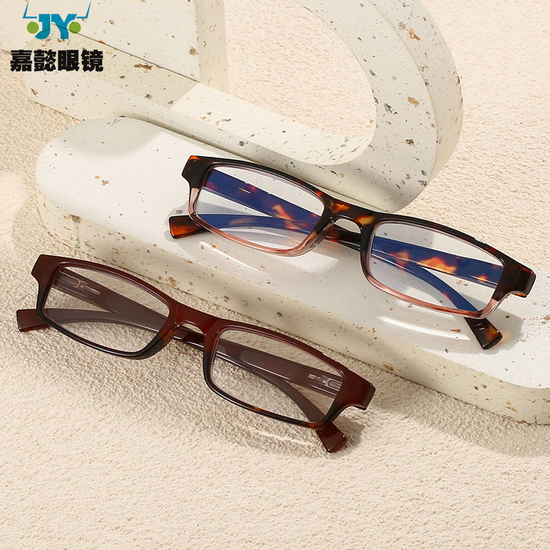 新款弹簧pc点花高清老花镜 电商展销会利润产品小方框