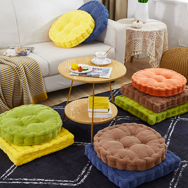 Thickened Cushion Futon Office Long-Sitting Chair Student Classroom Chair Cushion Seat Cushion round Cushion