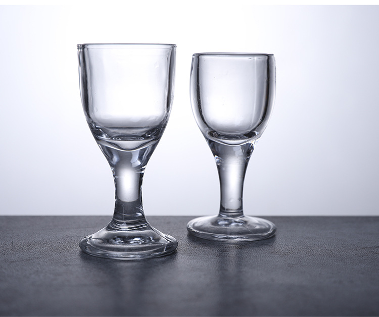 家用白酒杯套装玻璃分酒器小酒杯酒盅酒壶中式饭店酒用酒