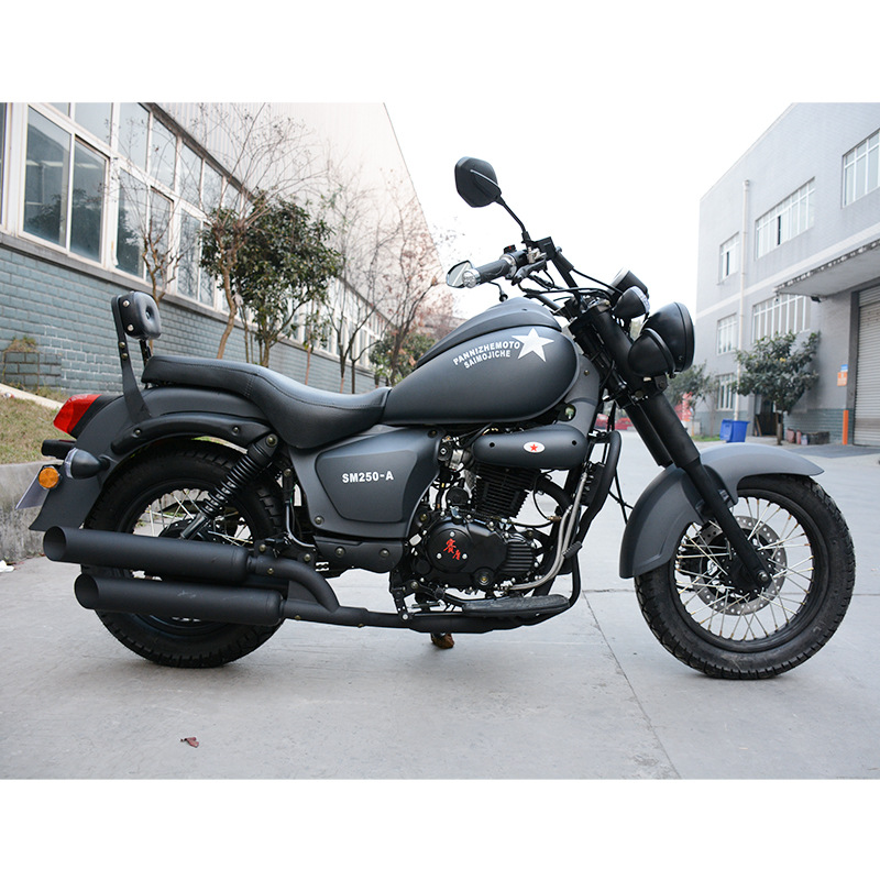 厂家直销 可上牌  250cc越野摩托车     两轮强劲赛摩 宗申:隆鑫.