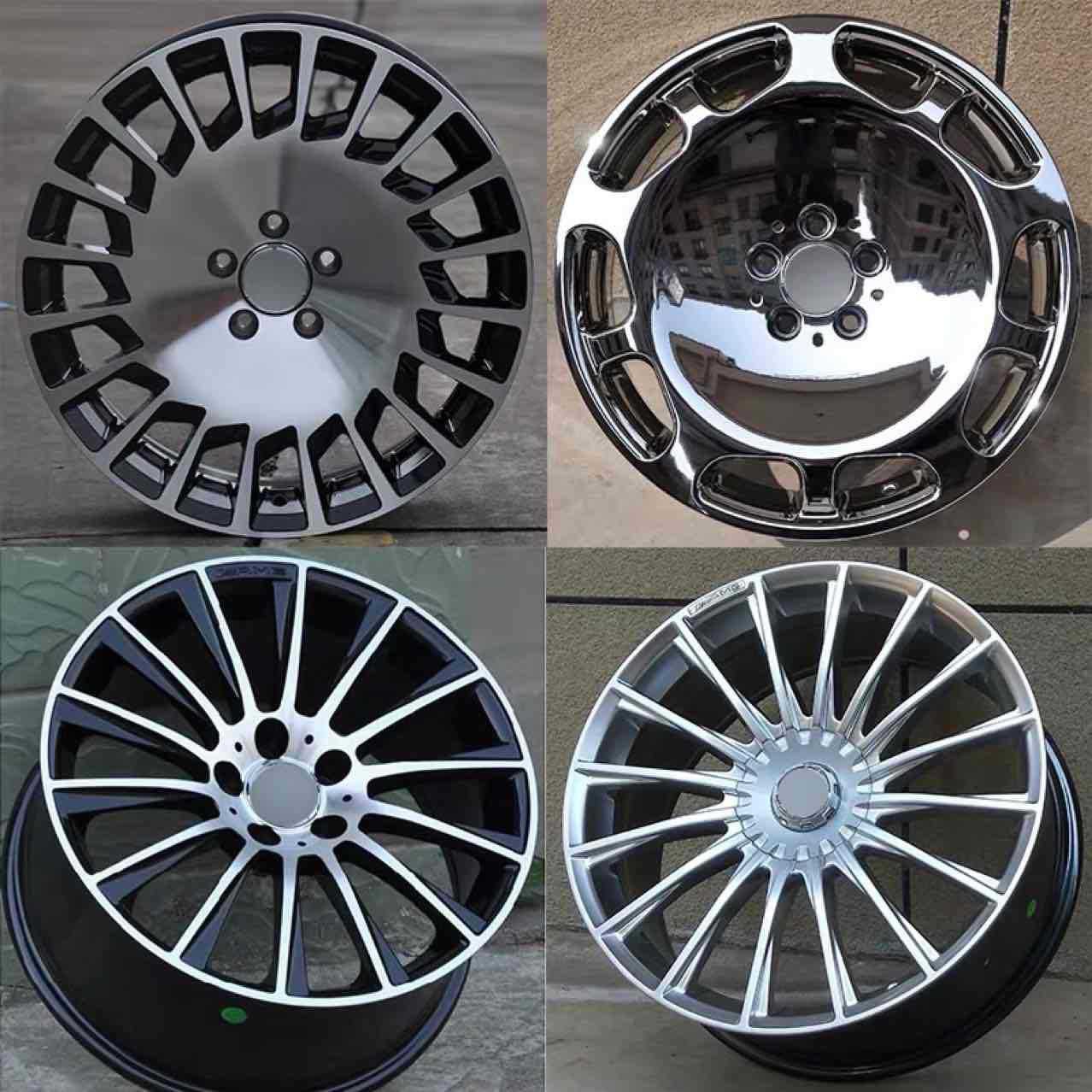 17 18 19 20寸适用amg奔驰汽车轮毂锻造e300glk迈巴赫s450c200gle