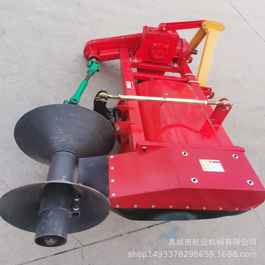 小型40-90马力拖拉机带的单边双边边埂打埂机 水田旱田两用筑埂机