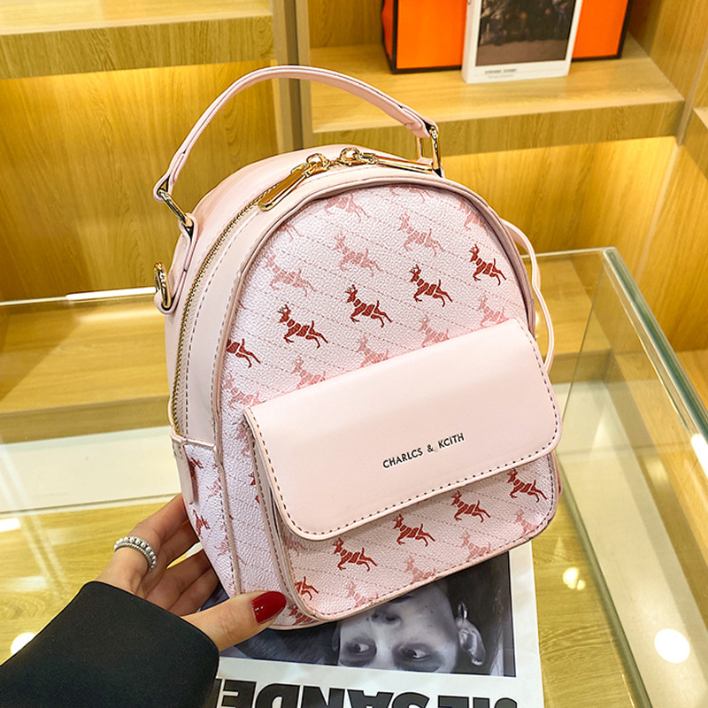Japanese Style Bags Women's 2022 New Backpack Niche Unicorn Casual Student Class Hand Bag Presbyopic Backpack