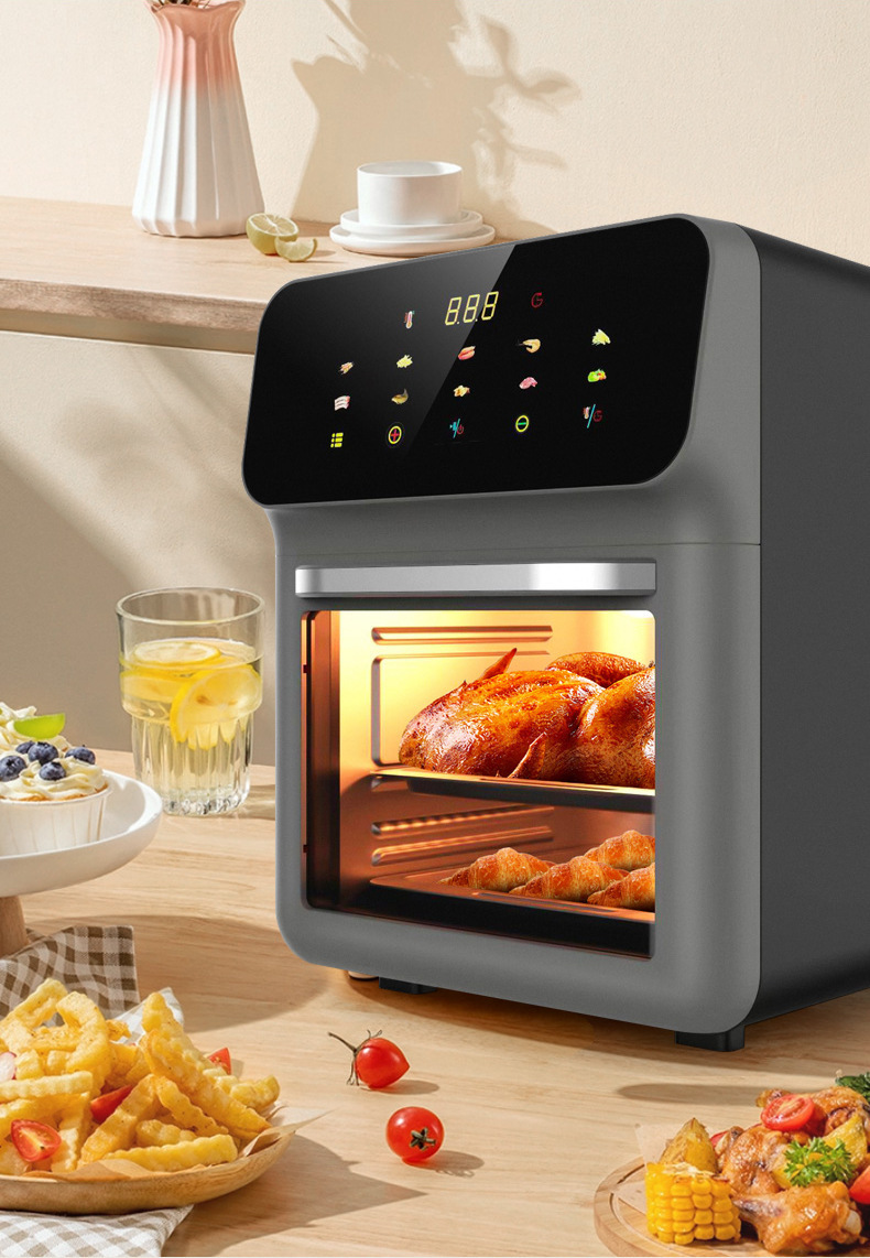 15l Home Electric Oven Multi-Function Air Fryer Large Capacity Baking All-in-One Intelligent Visual Air Oven