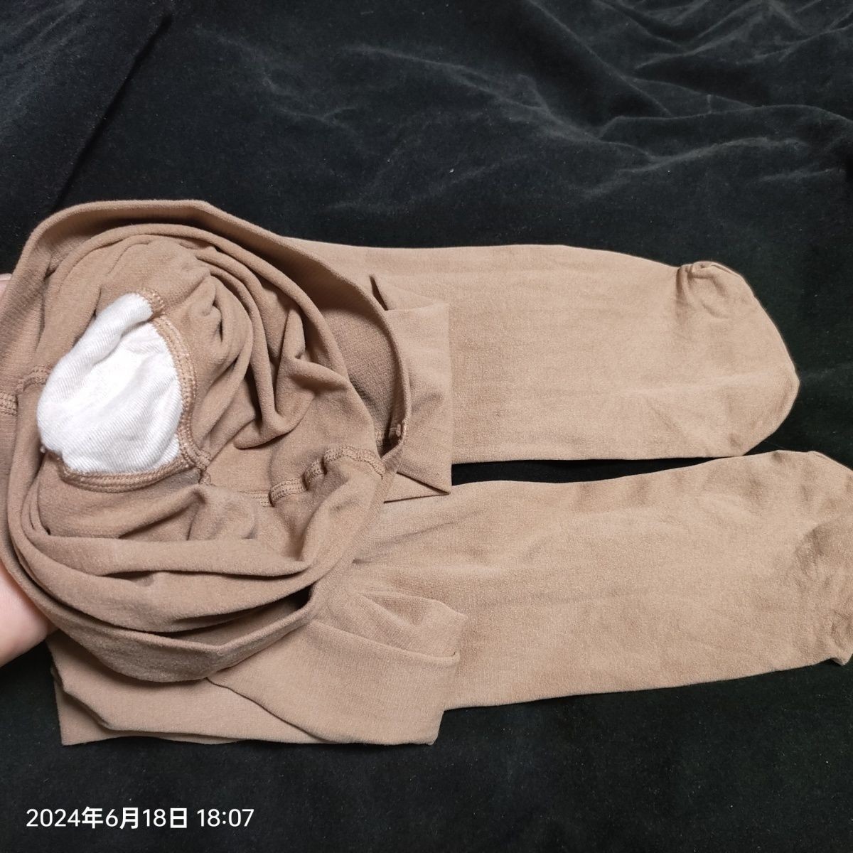 出口两条装成人加长版天鹅绒一线裆专业芭蕾舞蹈袜高个子棕色裤袜