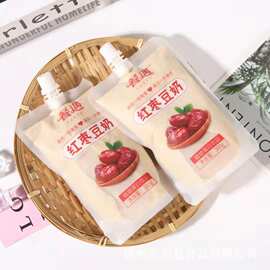 批发红枣豆奶早餐粥方便粥杯装粥早餐豆奶自立袋豆奶粽子水果玉米