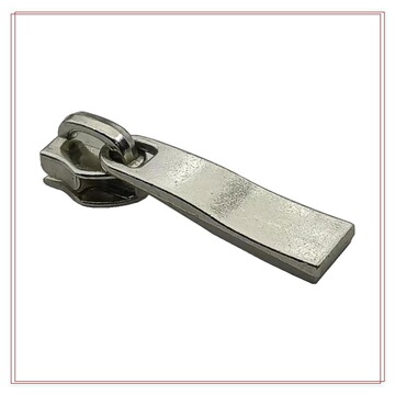 厂家批发5号尼龙弯片拉头拉杆箱用内里金属5#特加厚拉链拉链头