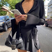 欧美西服连衣裙 пиджак платье blazer dress women