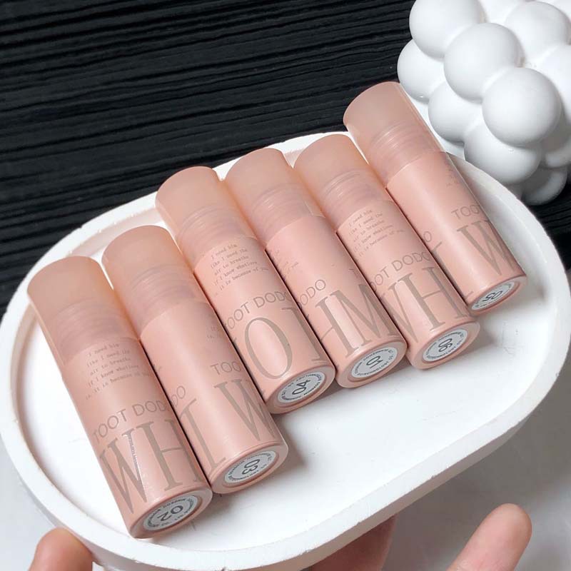 Toot Dodo Mist Velvet Lip Lacquer Not Easy to Fade Lip and Cheek Dual-Use Female Students Show White Lip Mud China-Made Makeup