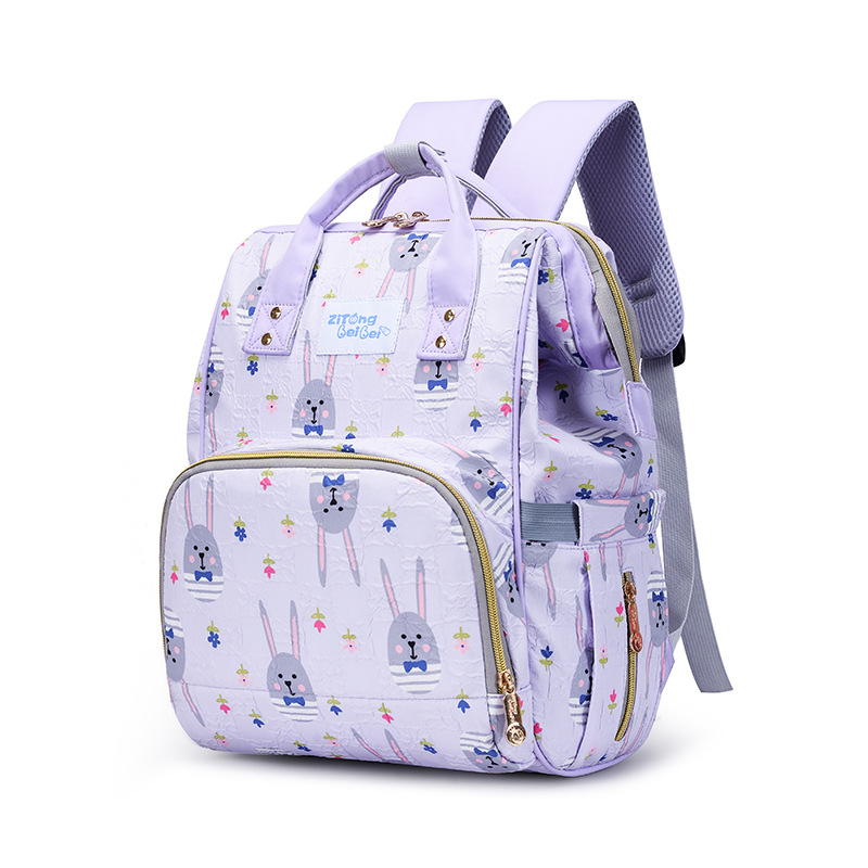 Mummy Bag Mother and Baby Backpack Large Capacity 2024 New Portable Single Shoulder Multi-Functional Bag for Pregnant Women Going out