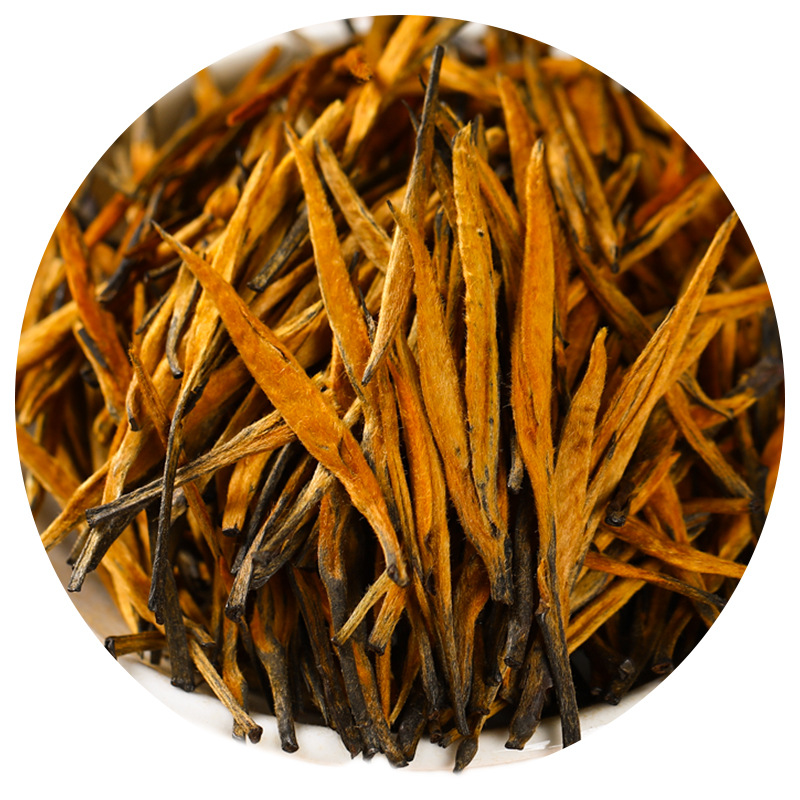 云南茶叶批发2022滇红茶大金针凤庆散茶头春蜜香单芽老树红茶500g