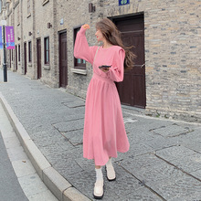 【现货首发】2023秋季新款粉色卫衣连衣裙2C009/2383/P115K168