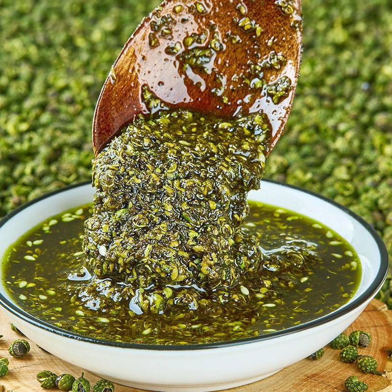 花椒酱特麻四川特产麻椒青花椒油火锅拌菜拌面麻辣烫调味酱料批发