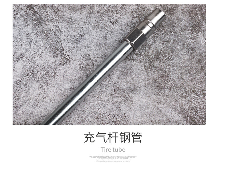 耐用t型双头充气嘴摩托车电动自行车t型打气嘴冲气杆补胎修胎工