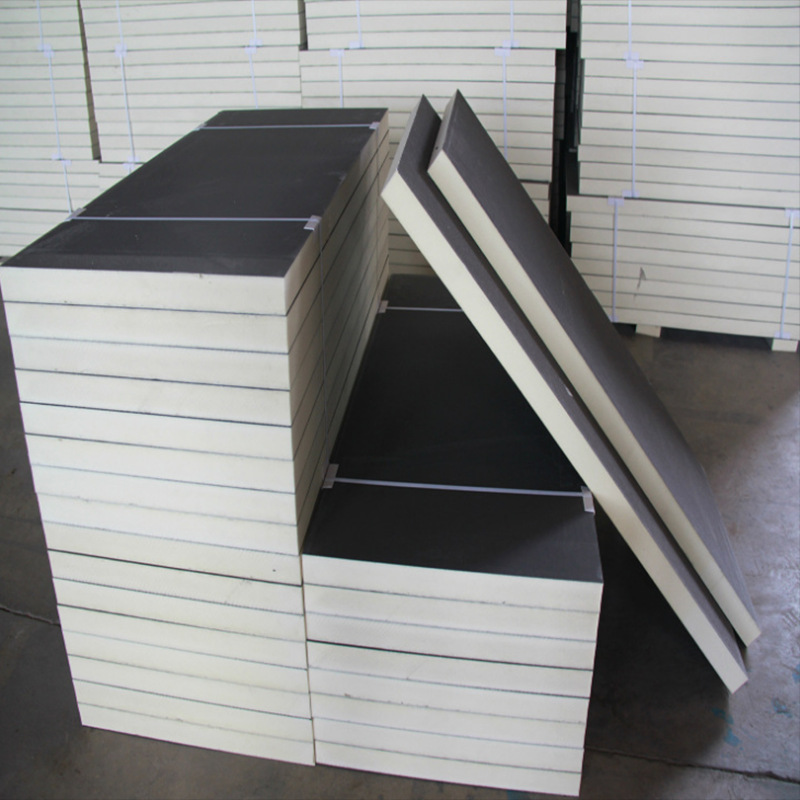 聚氨酯保温板内外墙屋顶防火隔热板室内吊顶隔音加厚双面铝制保温