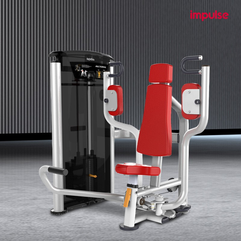 英派斯it9504商用坐姿手臂收合夹胸坐式蝴蝶夹胸肌肉训练健身器械