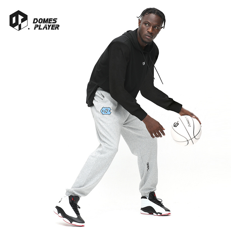 aj字母连帽投篮服冬季美式篮球运动训练健身服男宽松运动长袖t恤