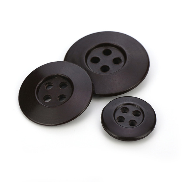 宽边四眼尿素扣衬衫西装西裤纽扣大衣风衣棉衣工装扣支持来样定制