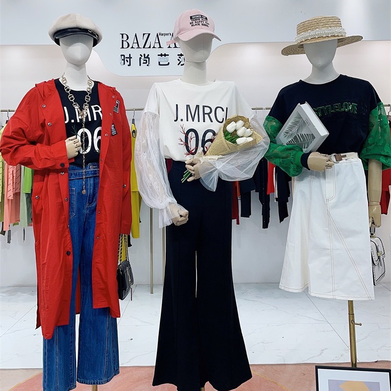 jm style休闲女装专柜撤柜品牌折扣服装尾货清仓处理库存直播货源