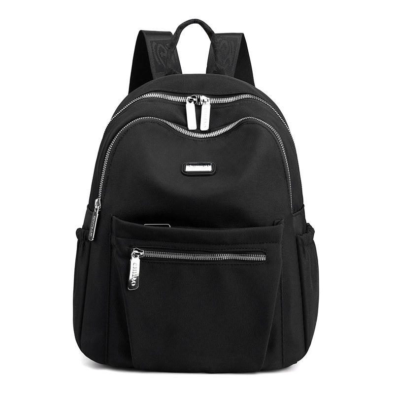 New Leisure Travel Bag Multi-Layer Storage College Student Middle School Student Simple Fashion Backpack