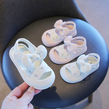 麦布熊-女宝宝公主凉鞋婴儿童软底韩版小童鞋夏季款学步鞋子-包邮