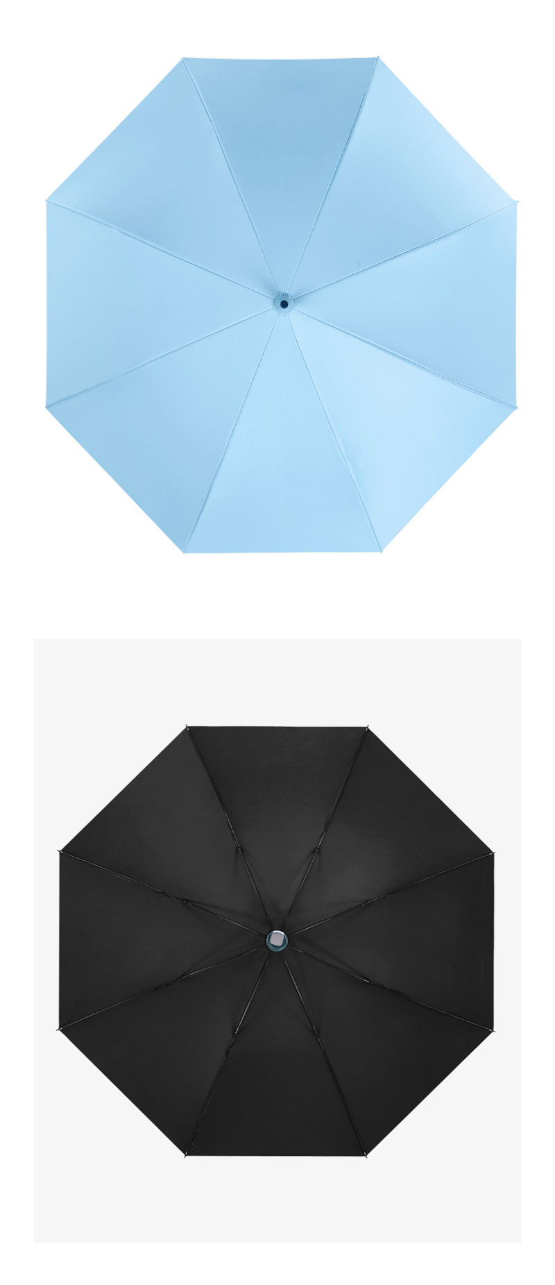 莫兰迪雨伞双层自动晴雨伞双人大号雨伞商务男士直杆简约大伞