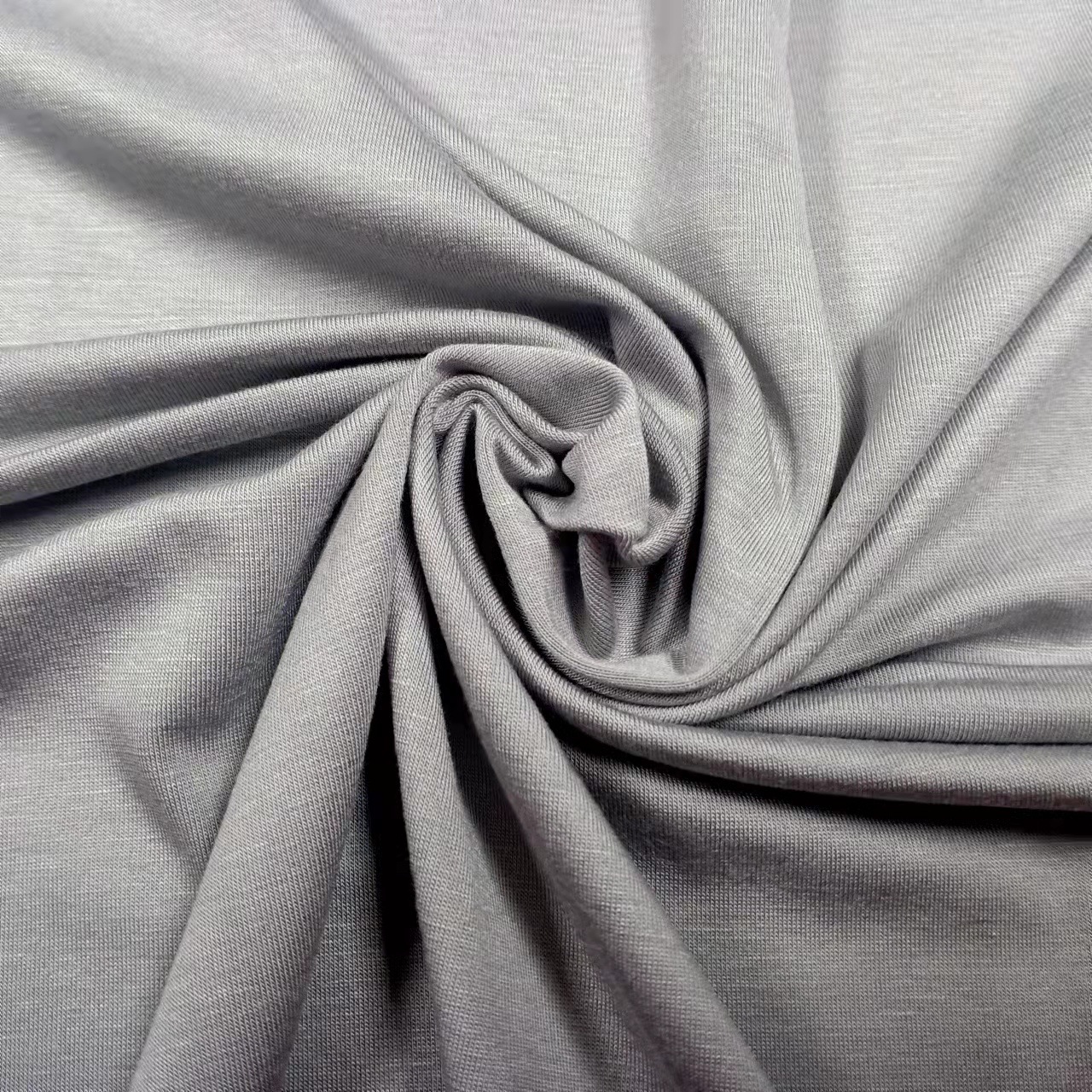 40s人棉紧密赛络纺氨纶弹力单面汗布 亲肤舒适内衣t恤打底衫布料