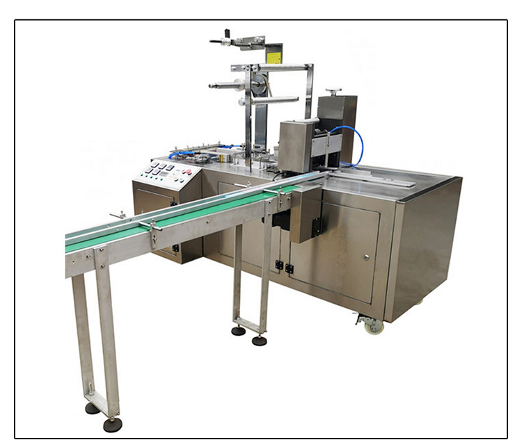 全自动平推式三维包装机 香烟化妆品盒透明膜烫膜机 纸盒烟包膜机