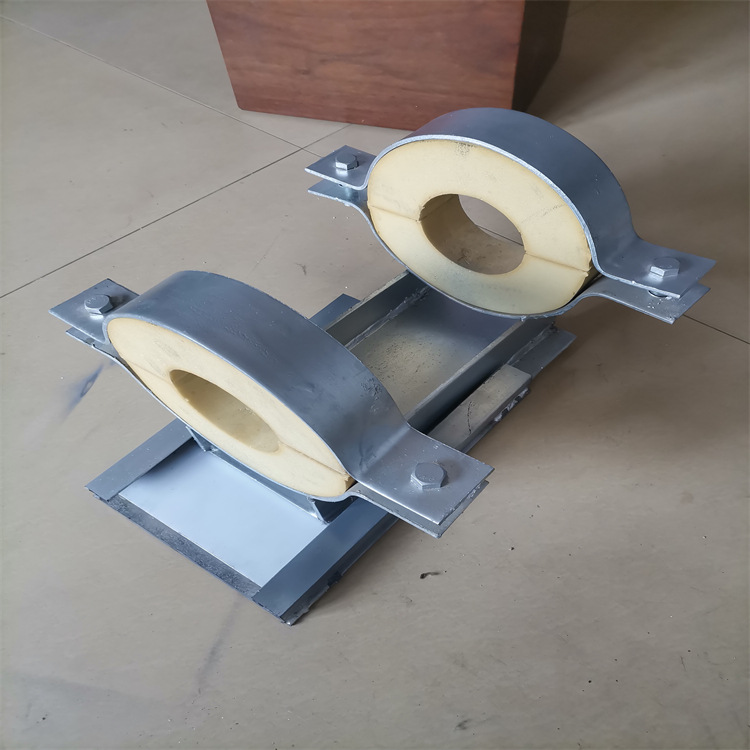 速丽宝硬质阻燃聚氨酯滑动管托支架座高密度 深冷管道pir保冷管托