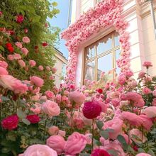 蔷薇花苗爬藤植物藤本月季四季开花卉特大浓香型玫瑰盆栽庭院阳台