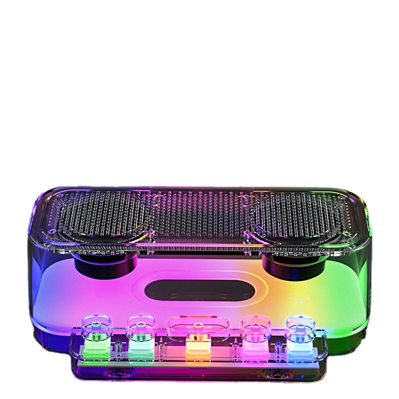 Amazon New Z6 Internet Celebrity Colorful RGB Piano Wireless Bluetooth Speaker E-Sports Luminous Desktop Small Speaker