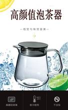 钢盖茶壶捷玻式耐高温璃泡茶壶高硼硅功夫茶具家烧壶用花水茶跨境