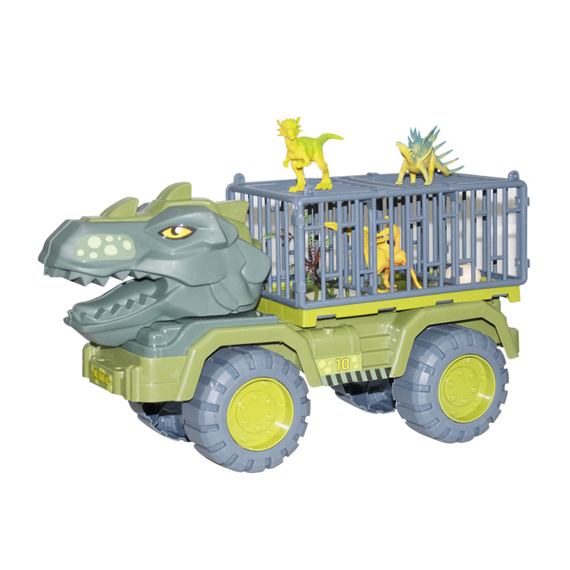 宝宝儿童玩具车大号惯性恐龙工程车超大运输卡车大货车小汽车男孩