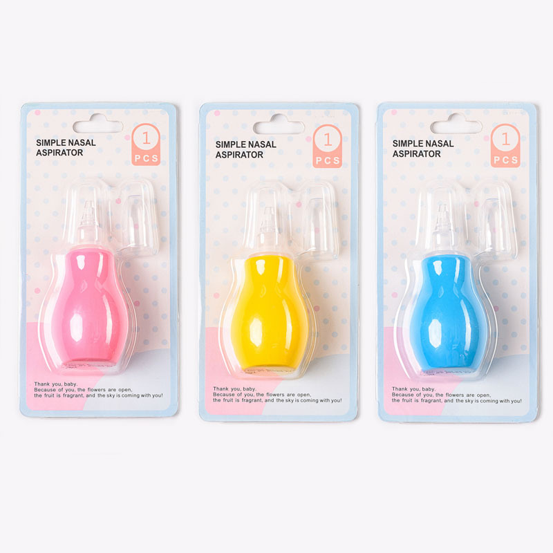 English Card Babies' Nasal Suction Device Baby Nose Cleaner Newborn Baby Child Nasal Congestion Nasal Cleaning Nasal Suction Device