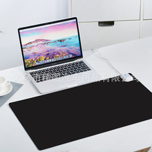 办公室鼠标加热保暖桌垫毯电脑暖手宝桌面发热板电热台板写字台垫