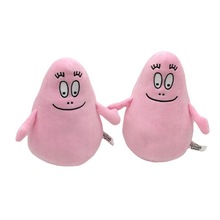 法国barbapapa爸爸玩偶 儿童毛绒玩具少女心粉红公仔礼物娃娃