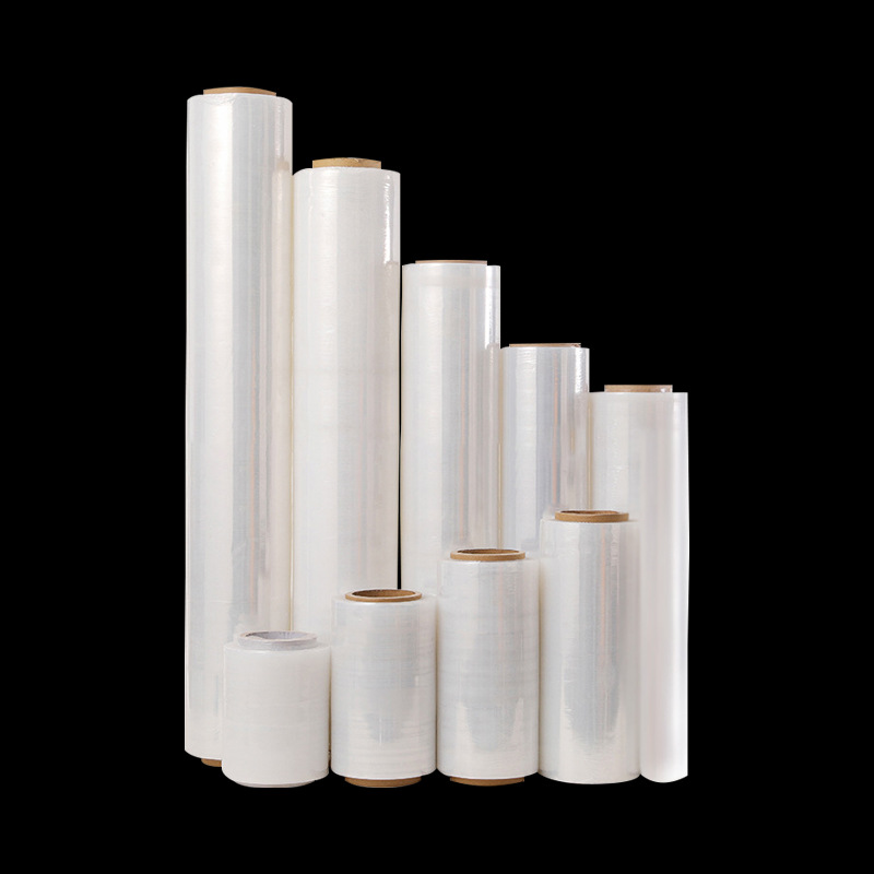 高透明pe缠绕拉伸保护膜 食品打包封口防漏膜大卷厂家现货直销