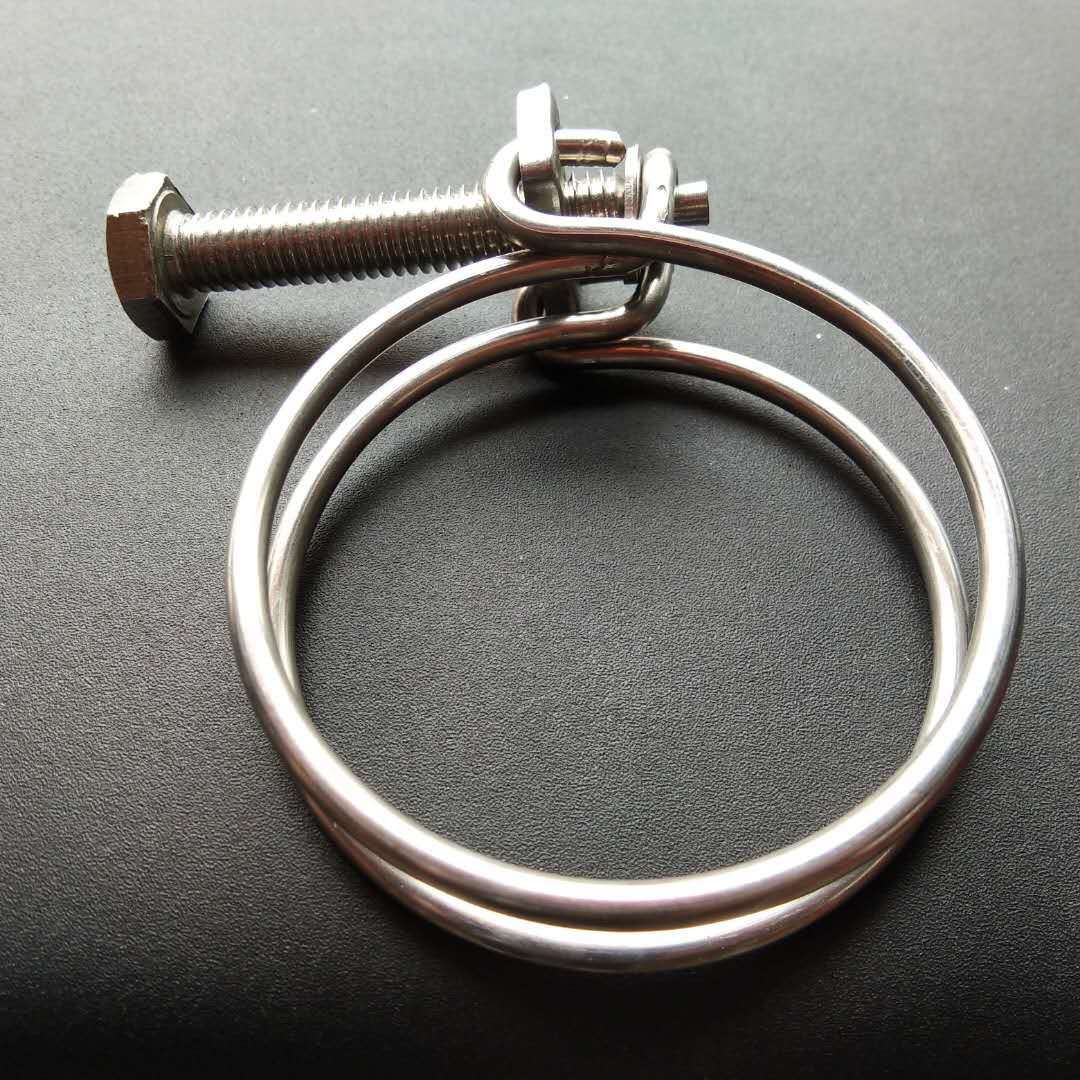 15成交1100只销售 塑料手柄喉箍美式201不锈钢卡箍蝶柄 洗车水枪 水管