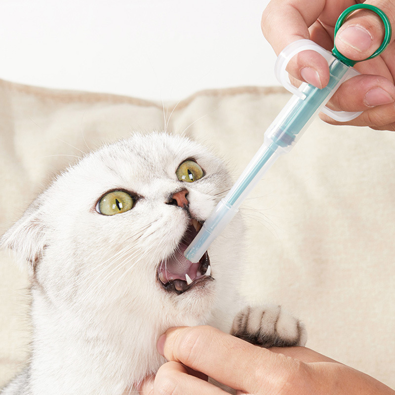 宠物喂药器猫咪狗狗喂药神器针筒按压一体式喂药棒幼猫液体注射器