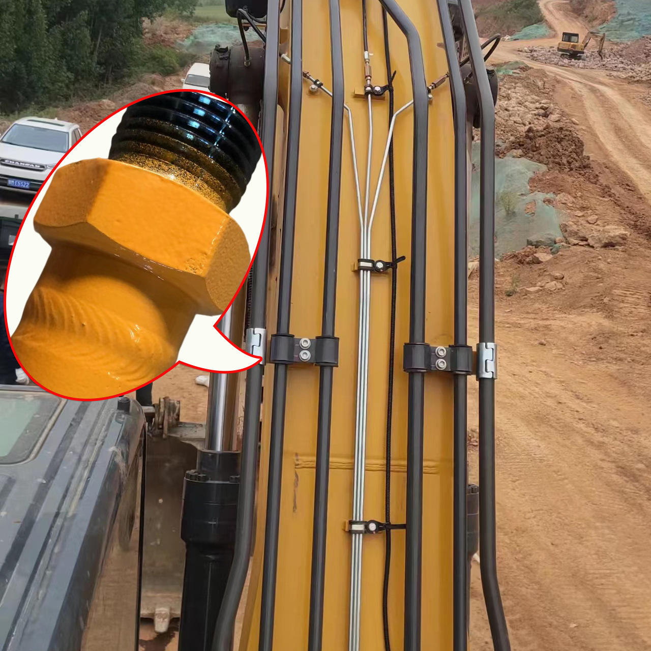 徐工205破碎锤免焊管路 工程机械挖机破碎锤管 液压焊接破碎锤管