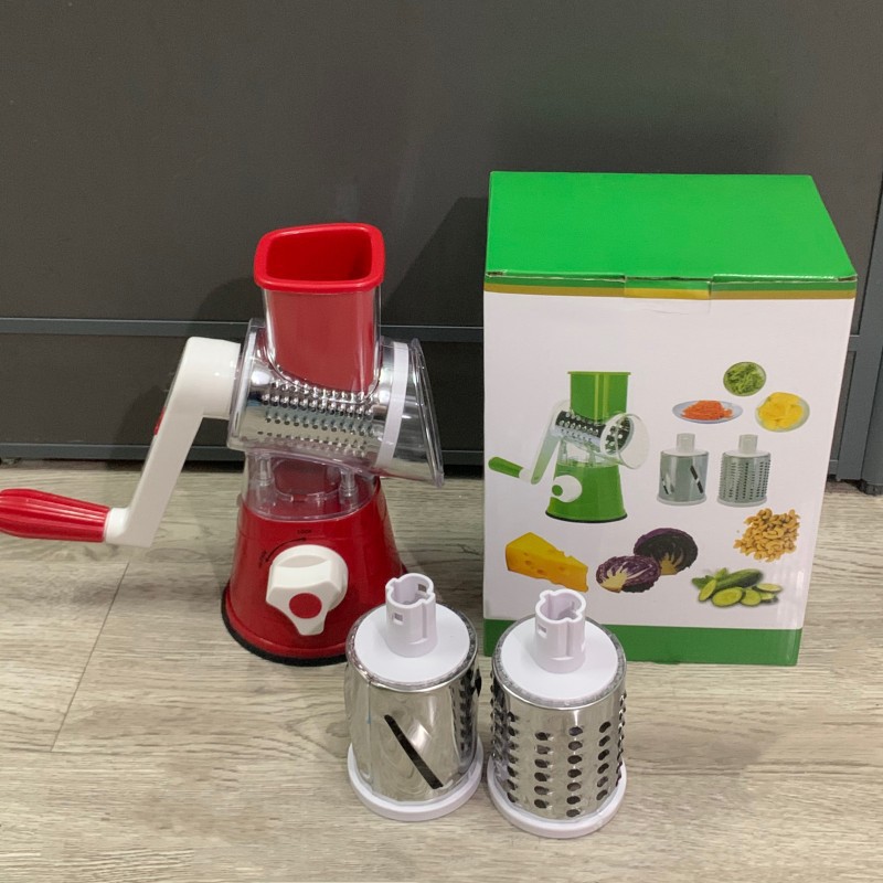 New Hand Roller Vegetable Cutter Multi-Functional Three-in-One Kitchen Slicer Potato Shredder/Slicer