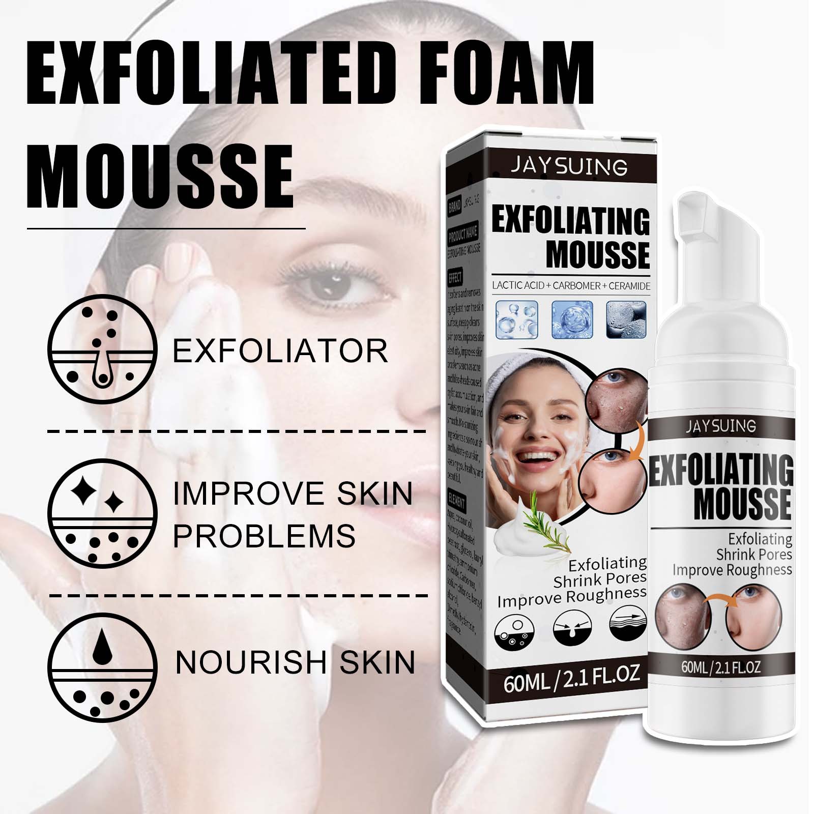 Jaysuing Exfoliating Mousse